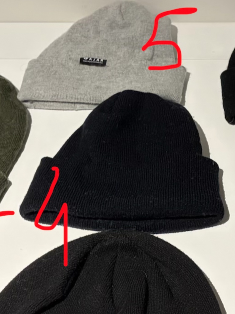 4 - Milwaukee Black Rolled Beanie One Size